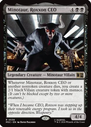 Minotaur, Roxxon CEO