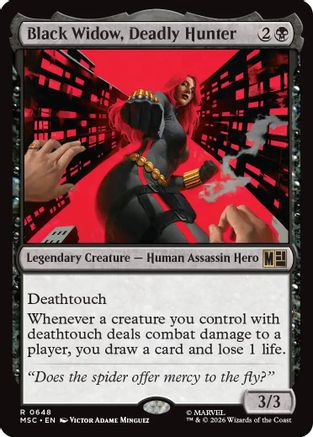 Black Widow, Deadly Hunter