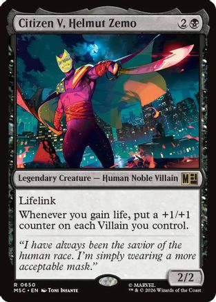 Citizen V, Helmut Zemo