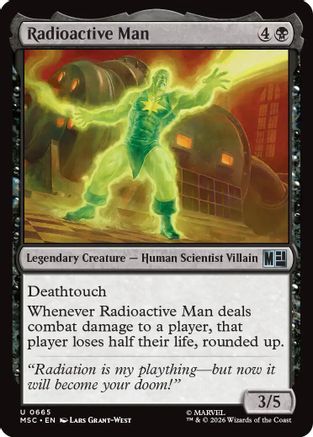 Commander: Marvel Super Heroes Radioactive Man #665