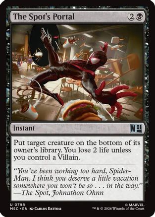 Commander: Marvel Super Heroes The Spot's Portal #798