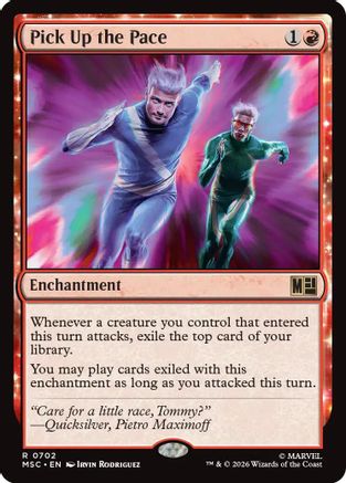Commander: Marvel Super Heroes Pick Up the Pace #702