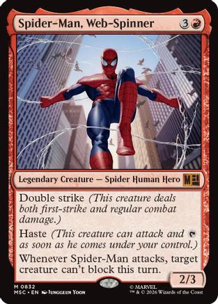 Commander: Marvel Super Heroes Spider-Man, Web-Spinner #832