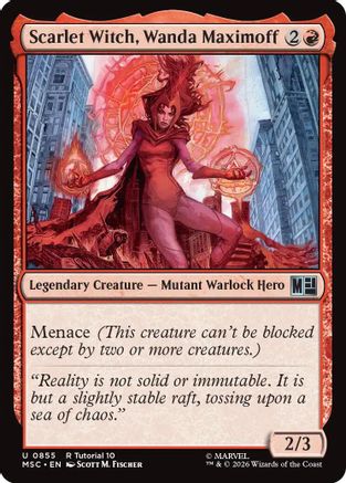 Commander: Marvel Super Heroes Scarlet Witch, Wanda Maximoff (0855) #855
