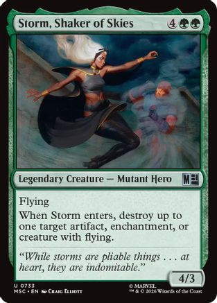 Storm, Shaker of Skies