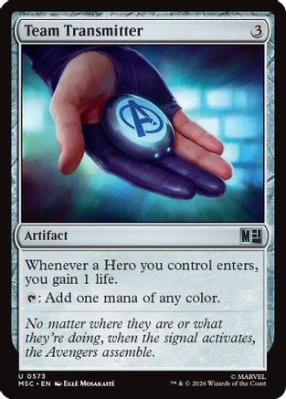 Commander: Marvel Super Heroes Team Transmitter #573