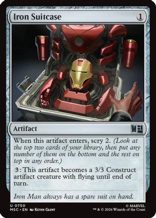Commander: Marvel Super Heroes Iron Suitcase #750