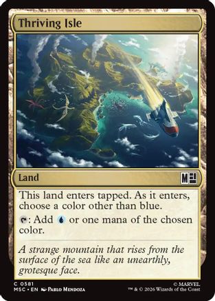 Commander: Marvel Super Heroes Thriving Isle #581