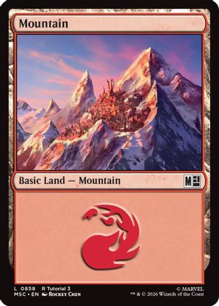 Commander: Marvel Super Heroes Mountain (0858) #858