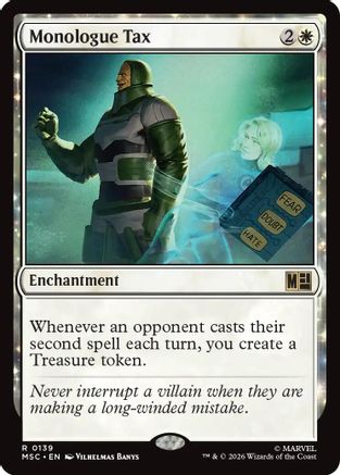 Monologue Tax (Surge Foil)