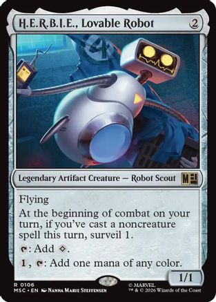 H.E.R.B.I.E., Lovable Robot (Surge Foil)