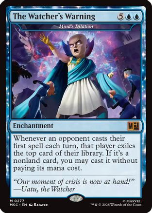 The Watcher's Warning - Mind's Dilation (Surge Foil)