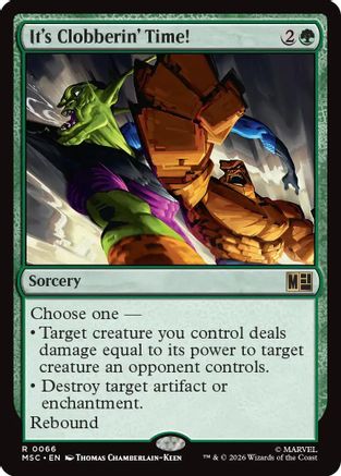 Commander: Marvel Super Heroes It's Clobberin' Time! #66