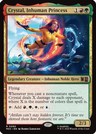 Crystal, Inhuman Princess