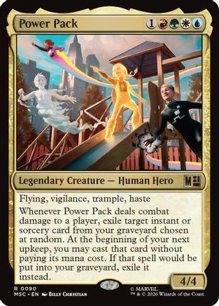 Commander: Marvel Super Heroes Power Pack #90