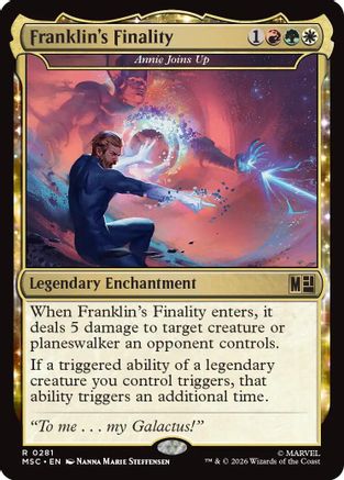 Franklin's Finality - Annie Joins Up (Surge Foil)