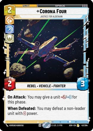 Corona Four - Justice for Alderaan