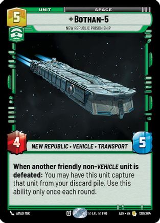 Bothan-5 - New Republic Prison Ship