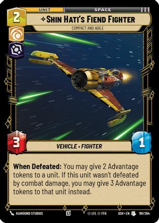Shin Hati's Fiend Fighter - Compact and Agile