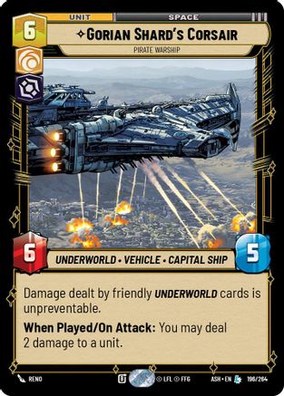 Gorian Shard's Corsair - Pirate Warship