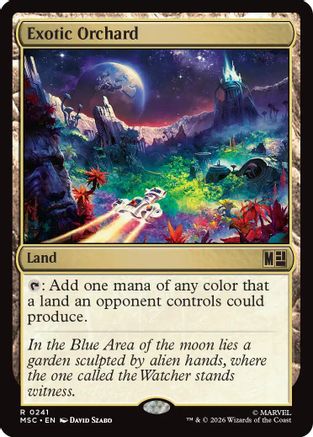 Commander: Marvel Super Heroes Exotic Orchard (Surge Foil) #241