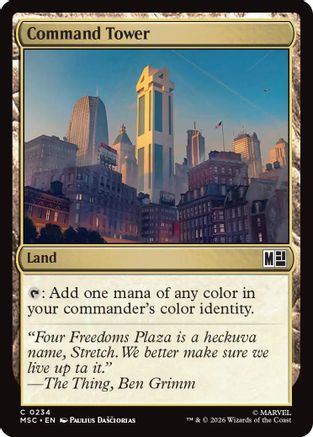 Commander: Marvel Super Heroes Command Tower (0234) #234