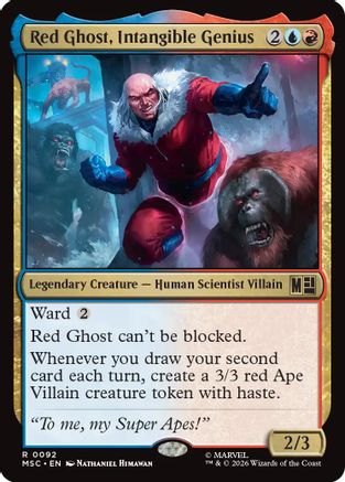 Red Ghost, Intangible Genius (Surge Foil)