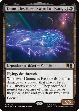 Damocles Base, Sword of Kang (Surge Foil)