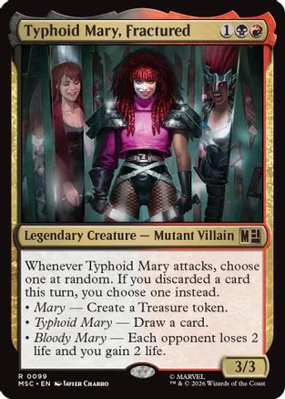 Commander: Marvel Super Heroes Typhoid Mary, Fractured #99