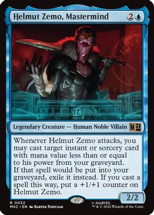 Helmut Zemo, Mastermind (Surge Foil)