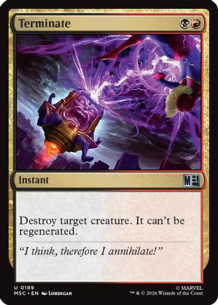 Terminate (Surge Foil)