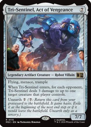 Commander: Marvel Super Heroes Tri-Sentinel, Act of Vengeance #115