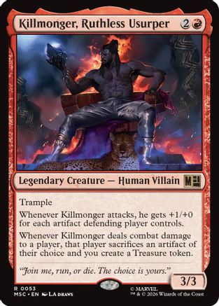 Killmonger, Ruthless Usurper (Surge Foil)