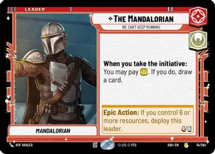 The Mandalorian - We Can't Keep Running