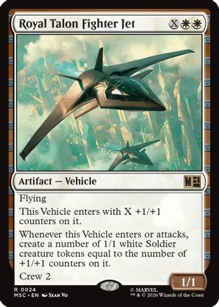 Commander: Marvel Super Heroes Royal Talon Fighter Jet #24