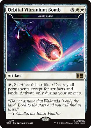 Commander: Marvel Super Heroes Orbital Vibranium Bomb - Scourglass #276