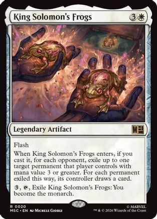 King Solomon's Frogs (Surge Foil)