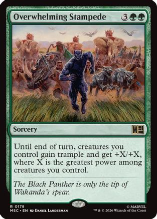Overwhelming Stampede (Surge Foil)