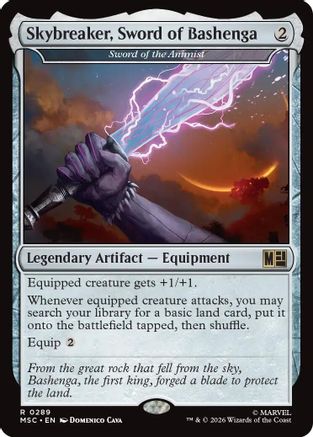 Skybreaker, Sword of Bashenga - Sword of the Animist (Surge Foil)