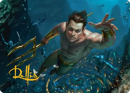 Art Series: Marvel Super Heroes Namor the Sub-Mariner Art Card (Gold-Stamped Signature) #6