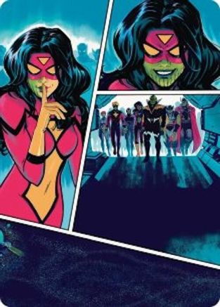 Art Series: Marvel Super Heroes Secret Invasion Art Card #18