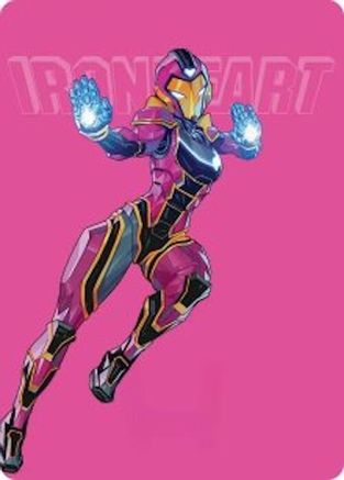 Art Series: Marvel Super Heroes Ironheart, Clever Champion Art Card #23