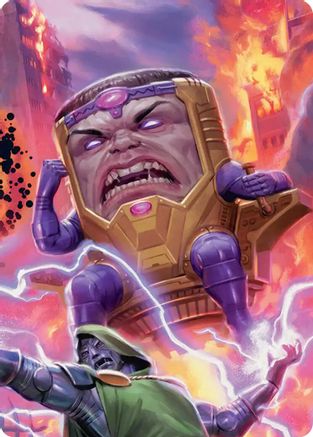 Art Series: Marvel Super Heroes M.O.D.O.K., Evil Intellect Art Card #9