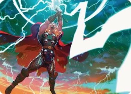 Art Series: Marvel Super Heroes Lightning Strike Art Card #11