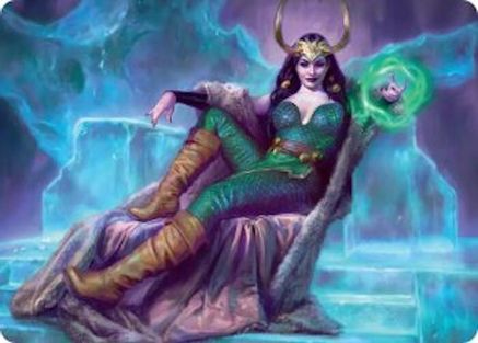 Art Series: Marvel Super Heroes Lady Loki, Agent of Chaos Art Card #33