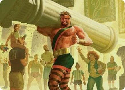 Art Series: Marvel Super Heroes Hercules, Prince of Power Art Card #13