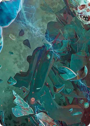 Art Series: Marvel Super Heroes Thanos, the Mad Titan Art Card (6/9) #6