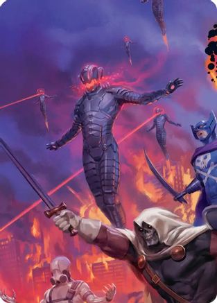 Art Series: Marvel Super Heroes Ultron, Machine Overlord Art Card #7