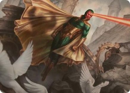 Art Series: Marvel Super Heroes The Vision Art Card #15