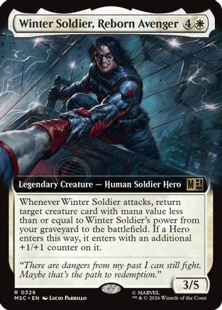 Winter Soldier, Reborn Avenger (Extended Art)